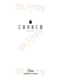 Church menu