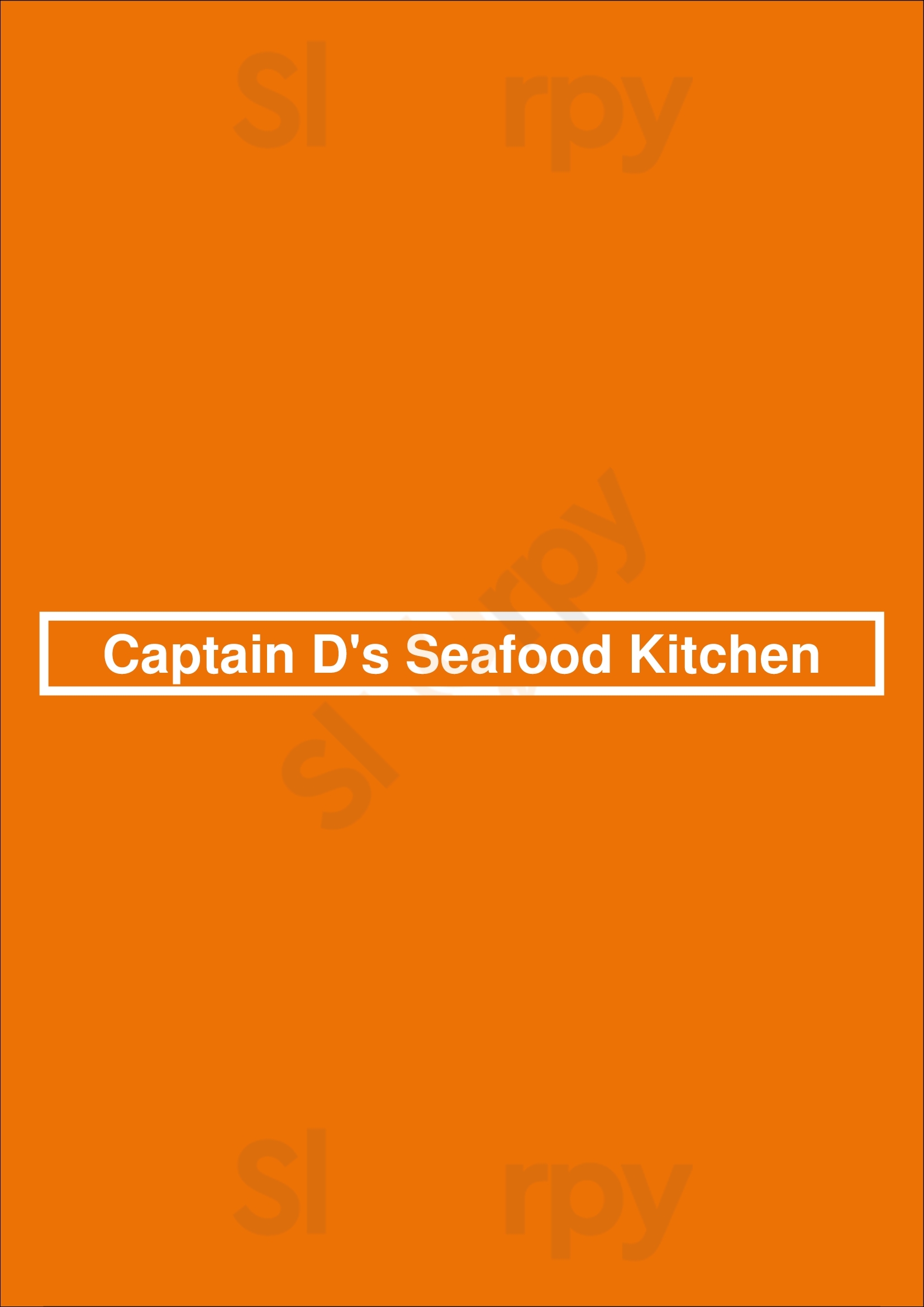 Main Menu - Captain D's Seafood Kitchen