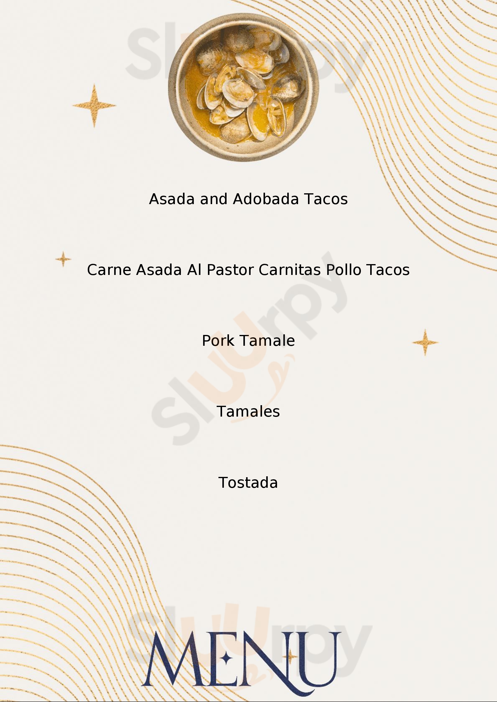 Menu Fuudies - Taqueria El Paisano