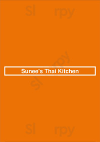 Sunee's Thai Kitchen menu