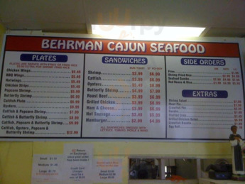 Berhman Cajun Seafood