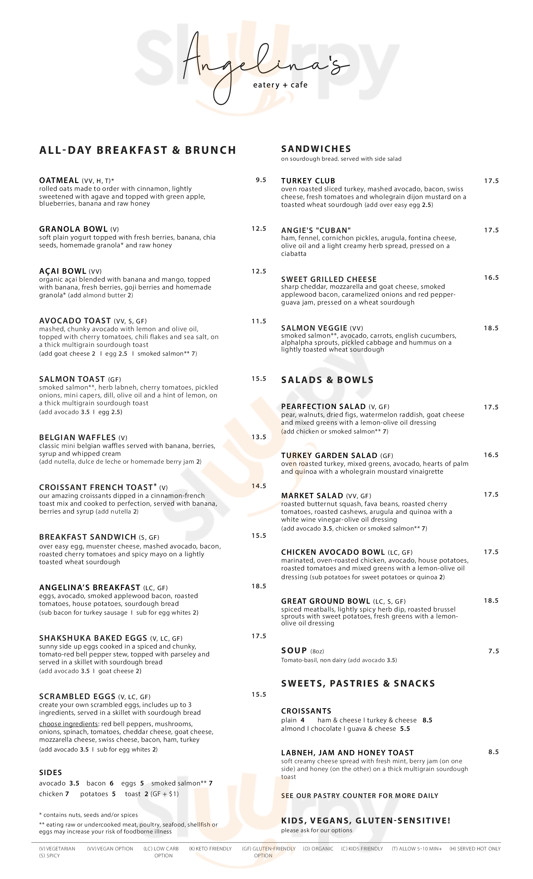 Main Menu - Brooklyn Bagels