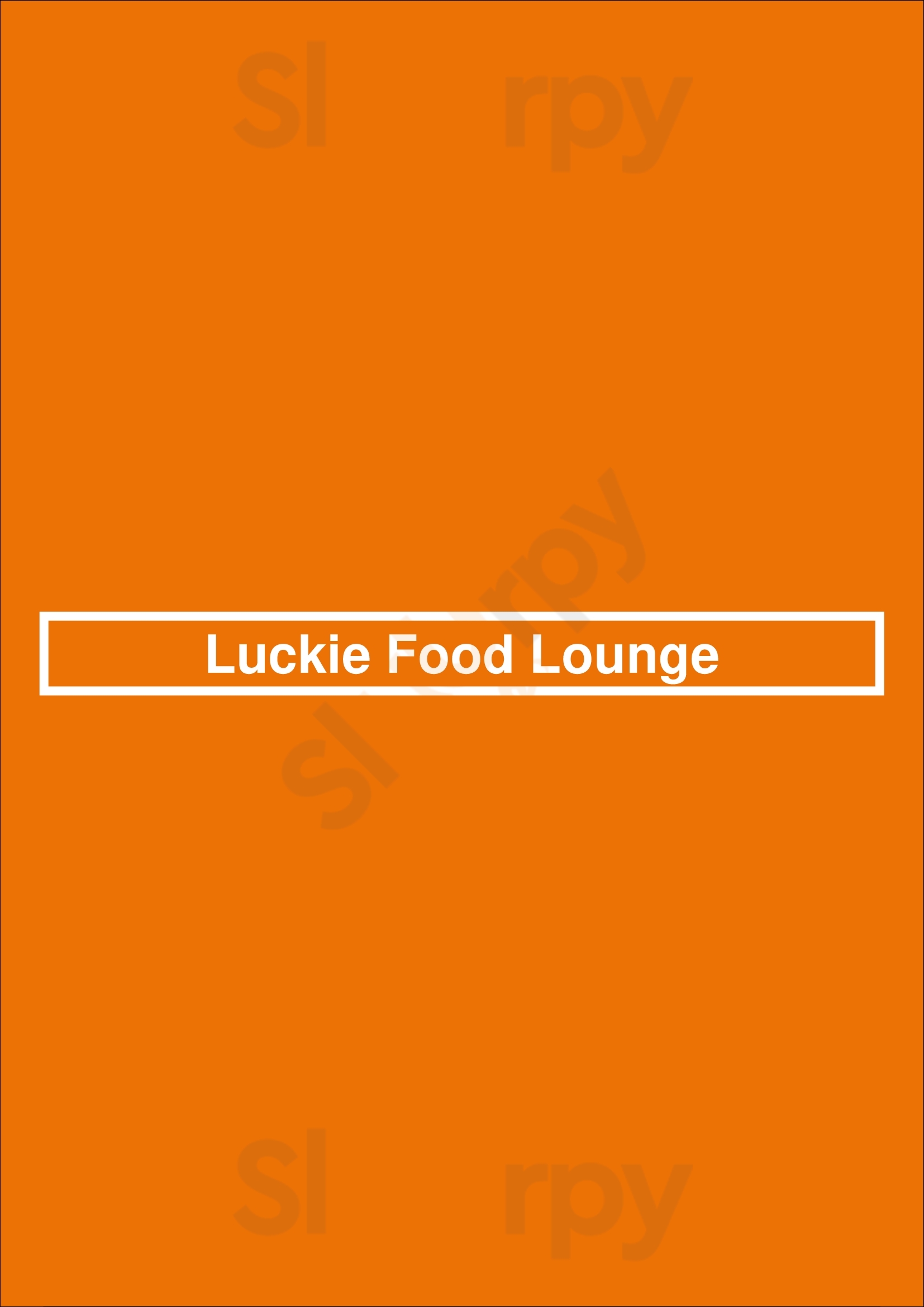 Main Menu - Suite Food Lounge