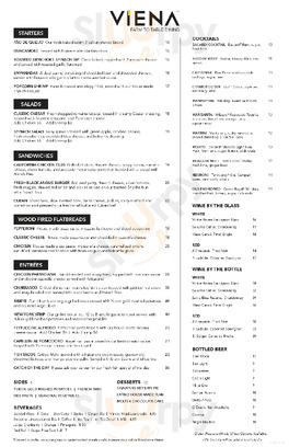 Viena menu