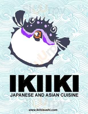Ikiiki Sushi Bar menu