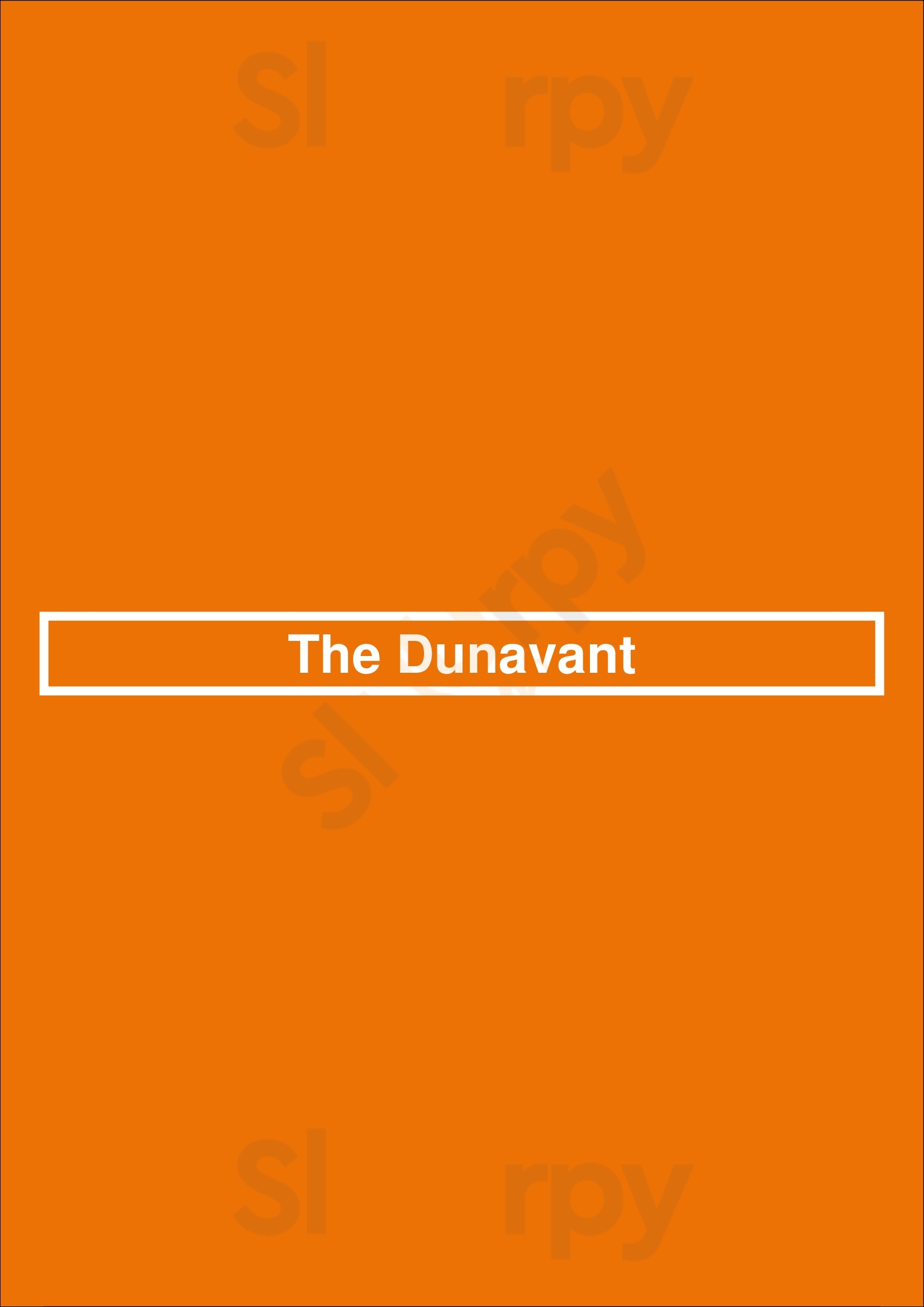Main Menu - The Dunavant