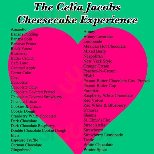 All - The Celia Jacobs Cheesecake Experience