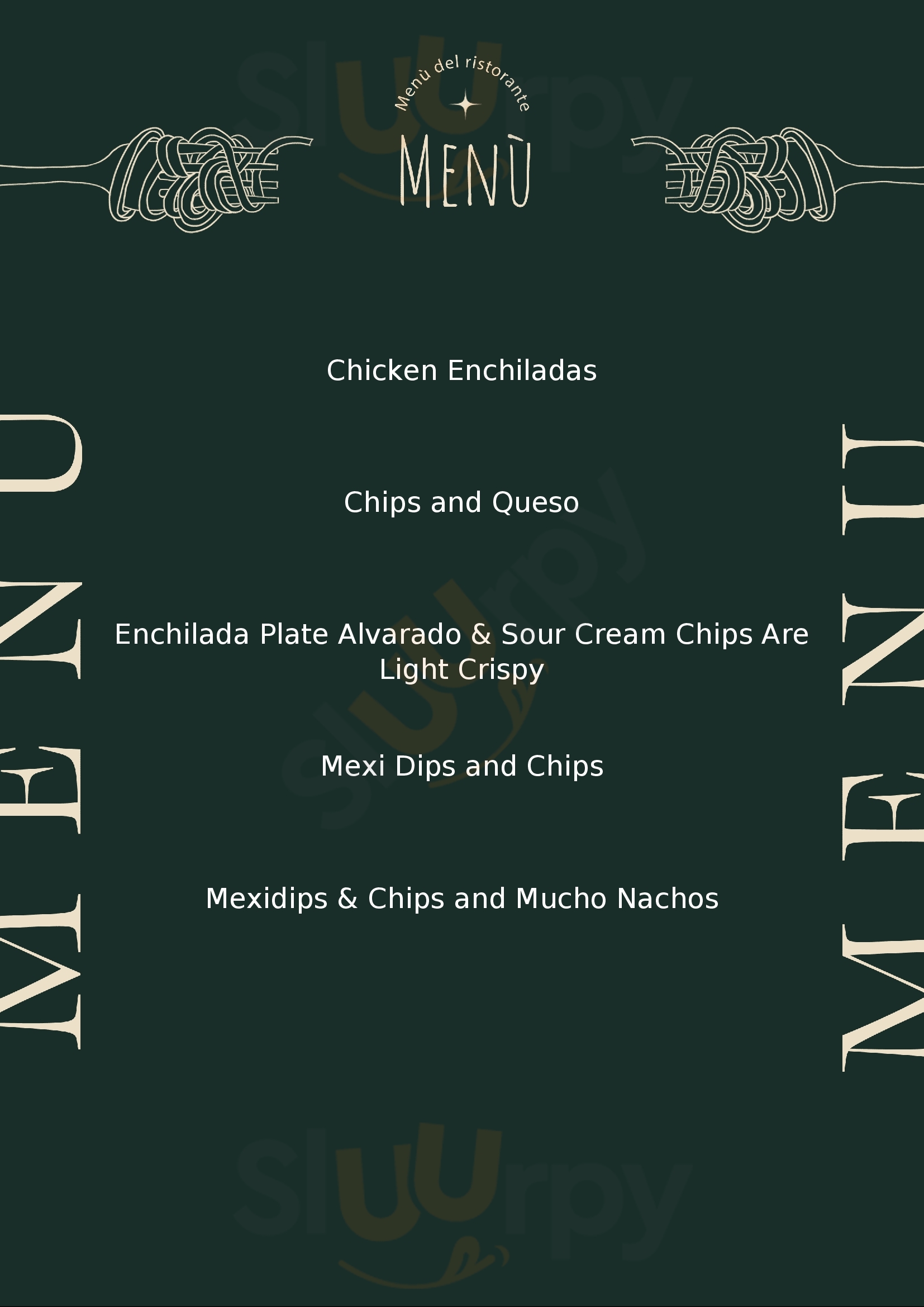 Menu Fuudies - Taco Bueno