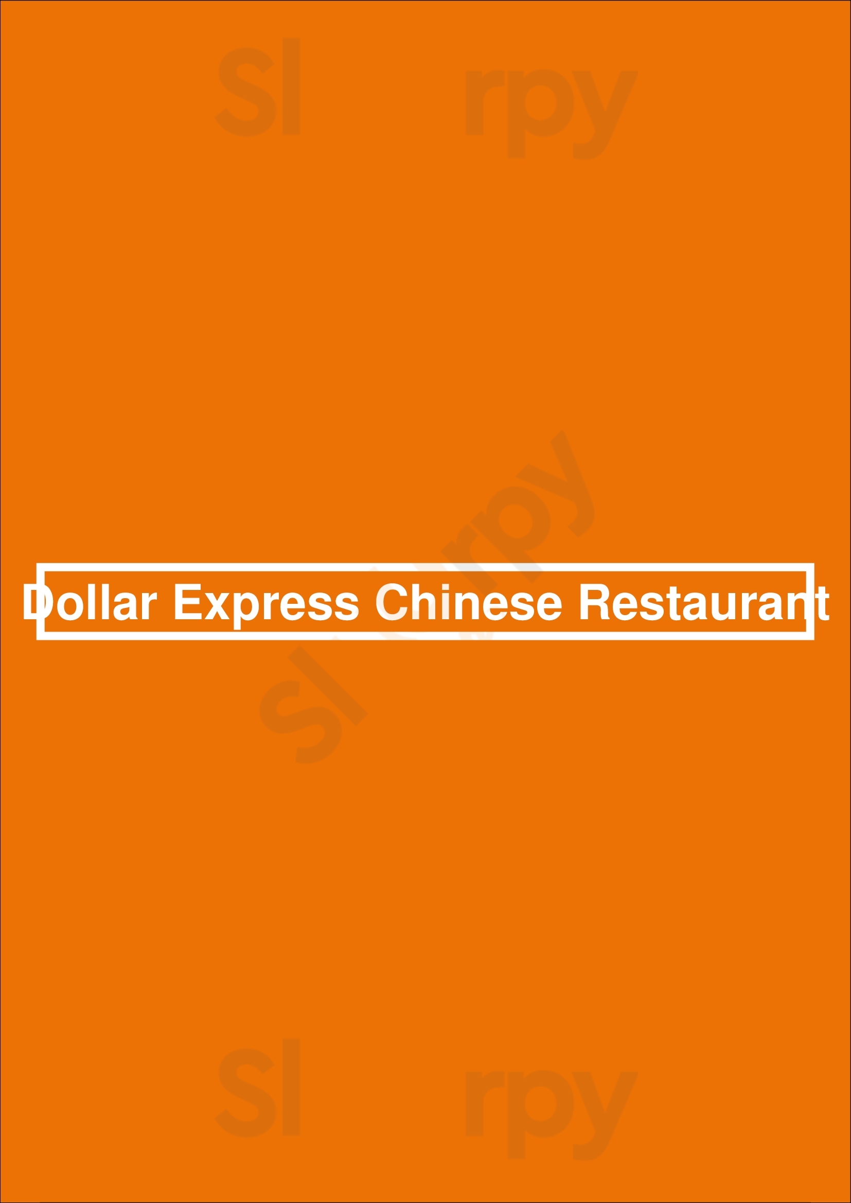 Main Menu - Dollar Express Chinese Restaurant