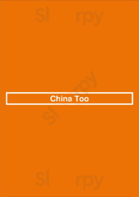 China Too menu