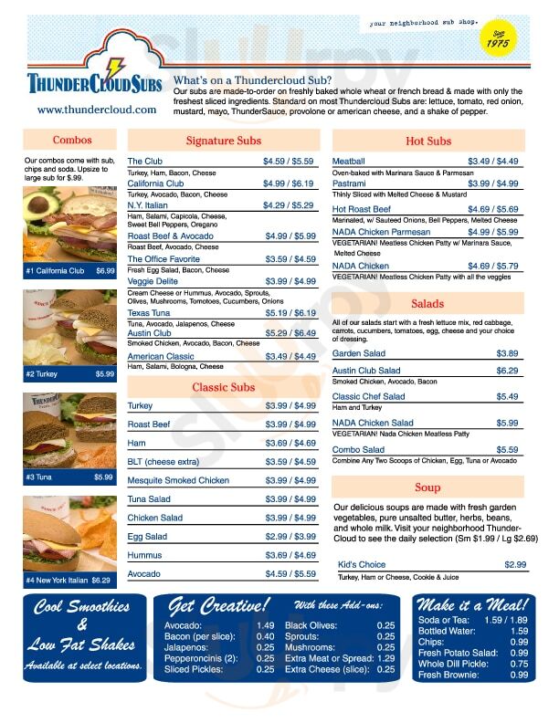 All - Thundercloud Subs