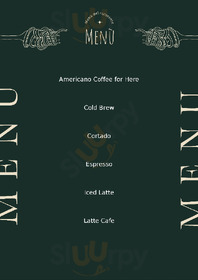 7 Pond Coffee Bar menu