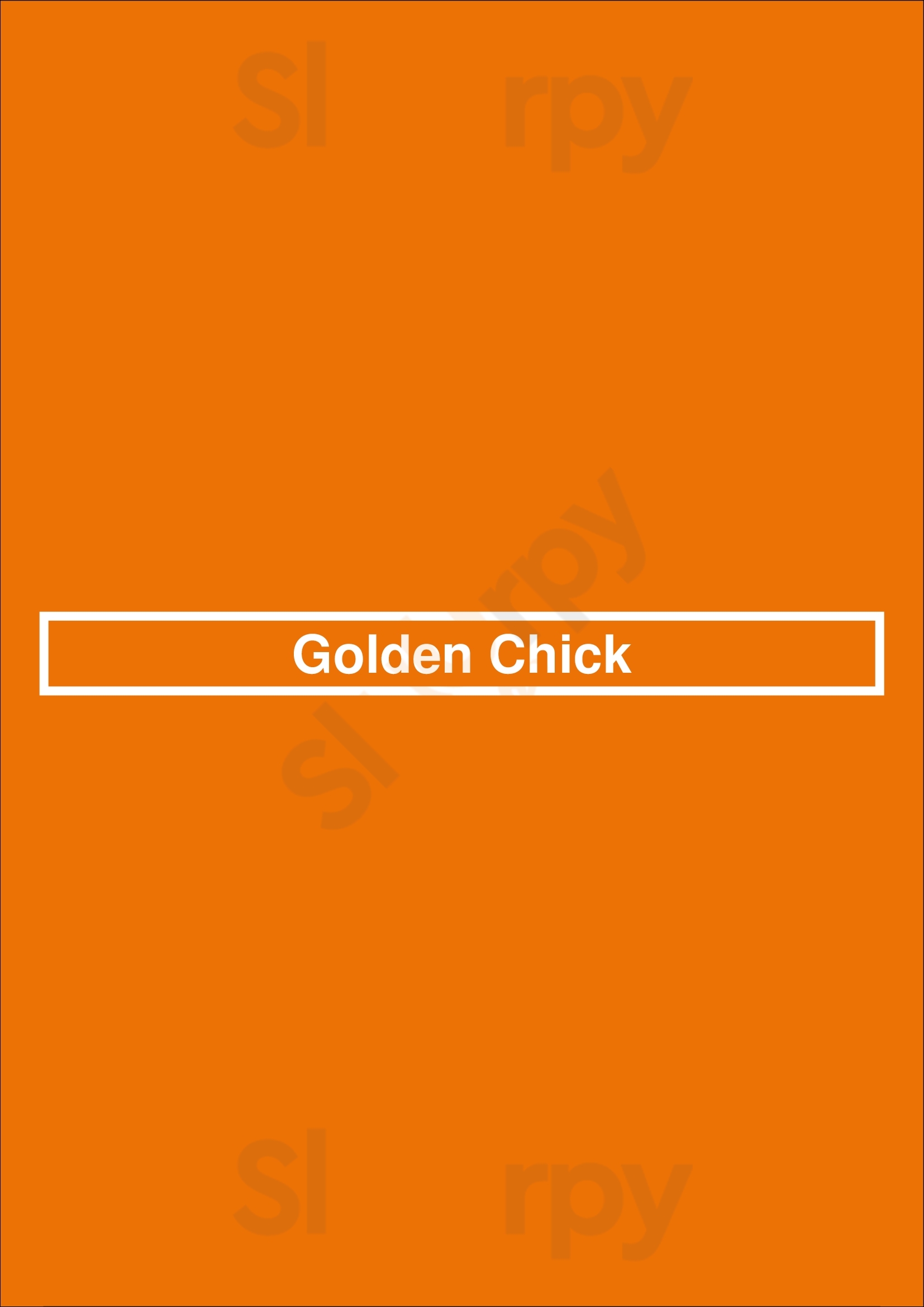 Main Menu - Golden Chick