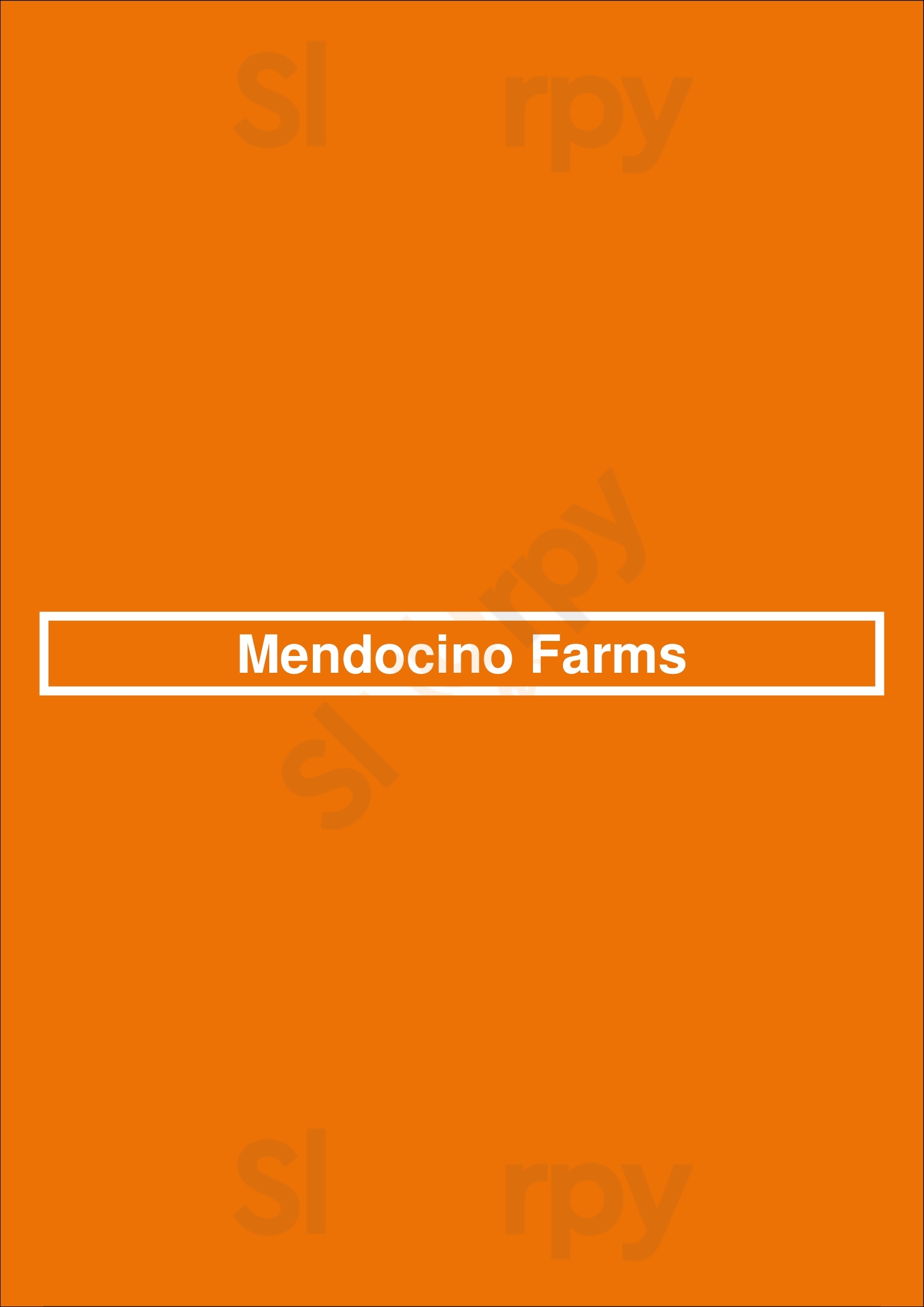 Mendocino Farms Los Angeles Menu - 1