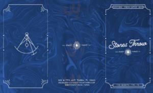 Stones Throw menu