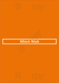 Which Wich menu