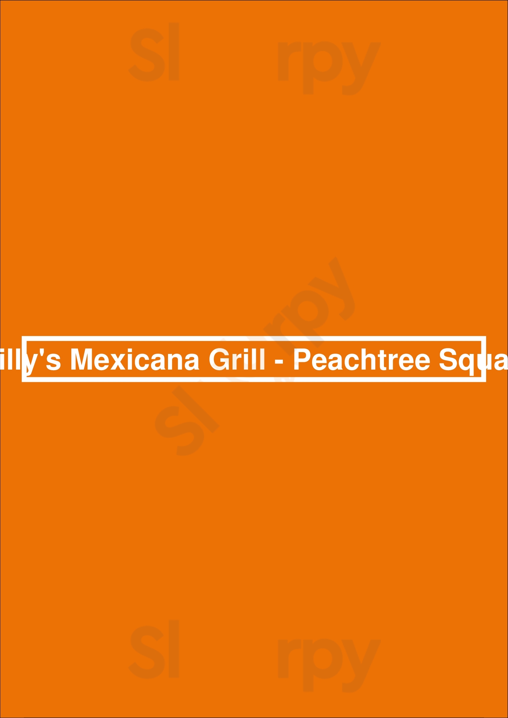 Main Menu - Willy's Mexicana Grill