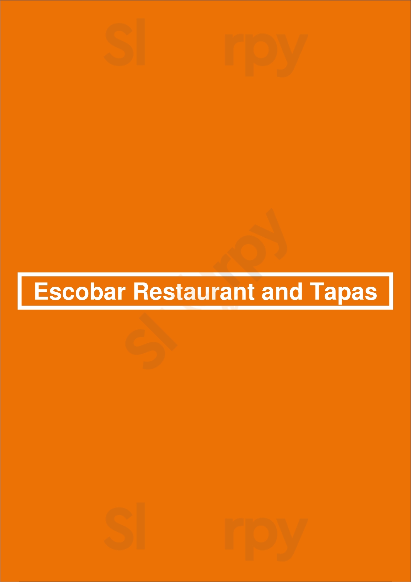Main Menu - Esco - Downtown