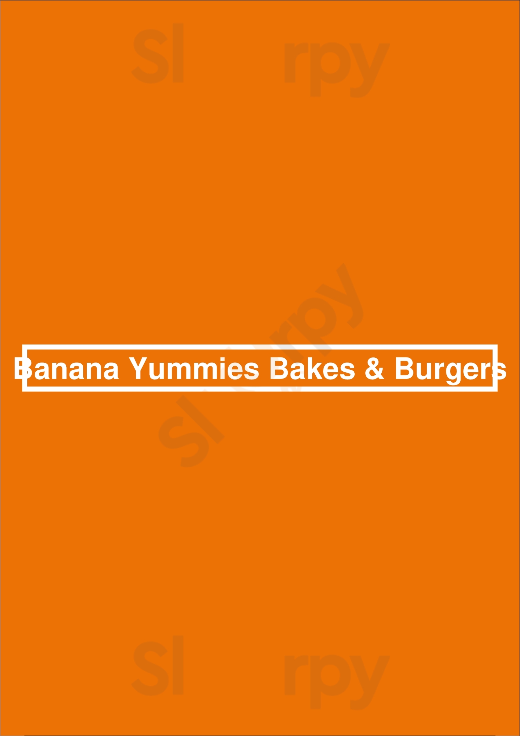 Banana Yummies Bakes & Burgers Saint Louis Menu - 1