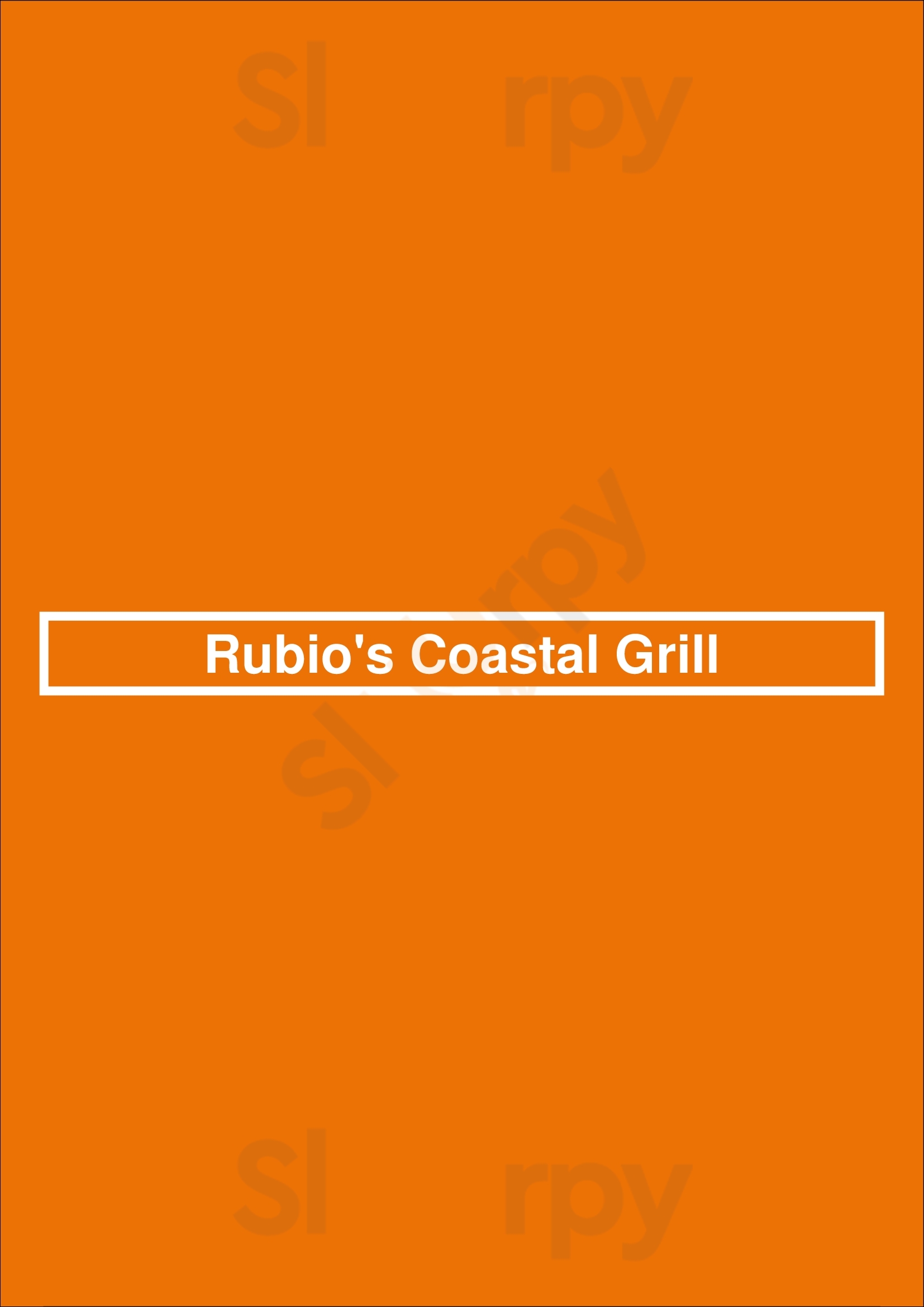 Main Menu - Rubio's Coastal Grill