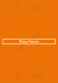 Pizza Patron menu