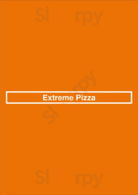 Extreme Pizza menu