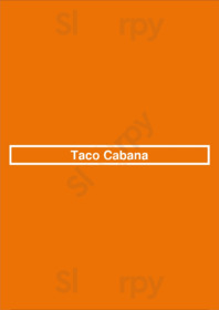 Taco Cabana menu
