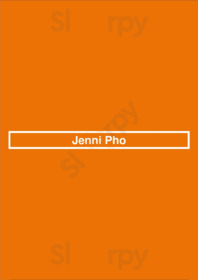Jenni Pho menu