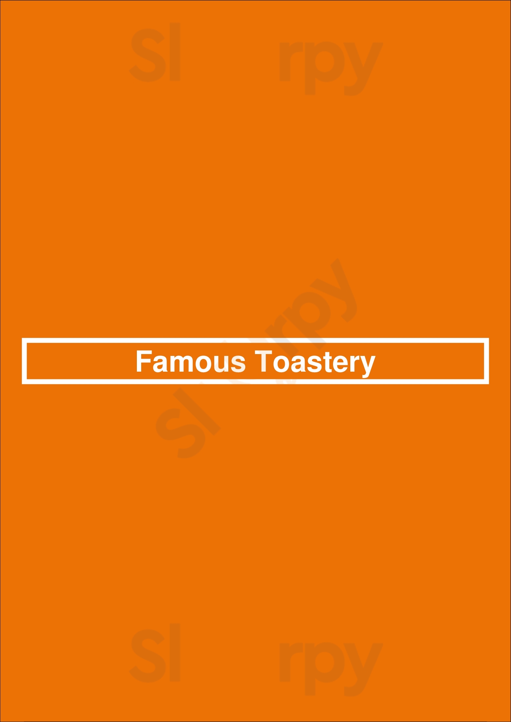 Famous Toastery Charlotte Menu - 1