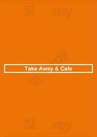Take Away & Cafe menu