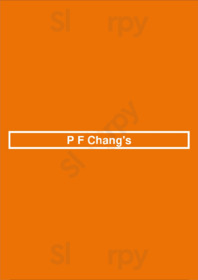 P.f. Chang's menu