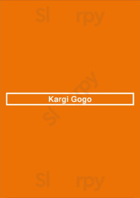 Kargi Gogo menu