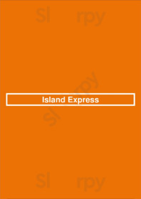 Island Express menu