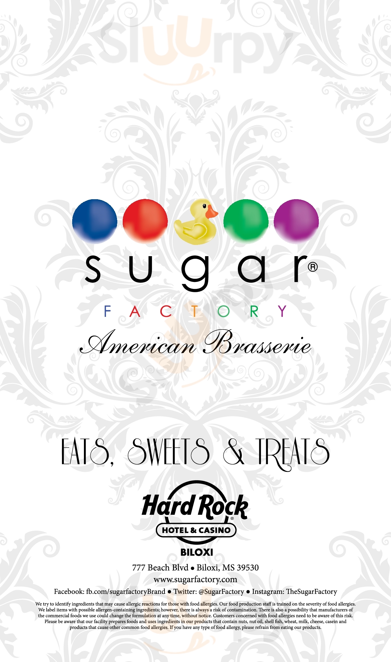 Main Menu - Sugar Factory