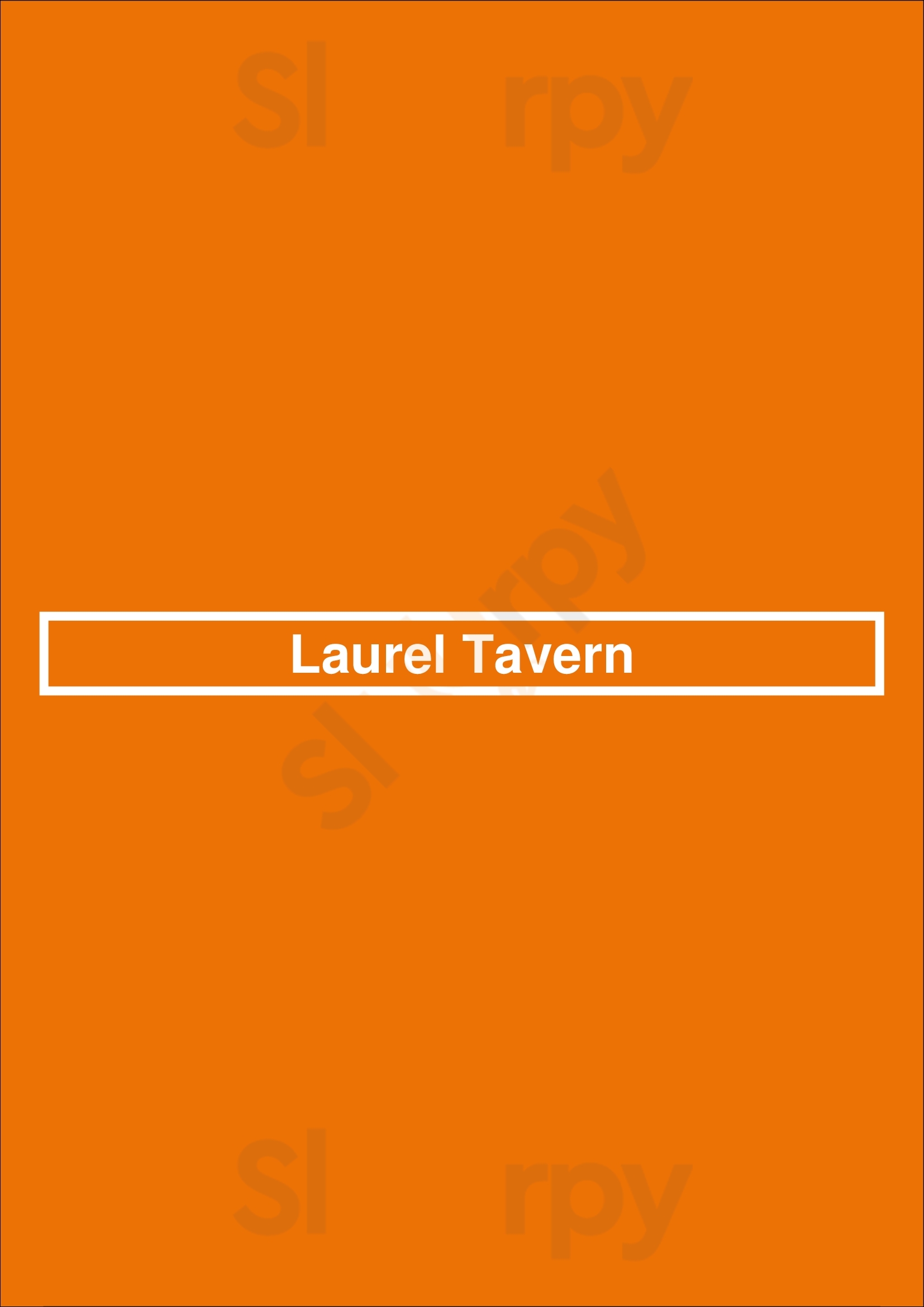 Laurel Tavern Dallas Menu - 1