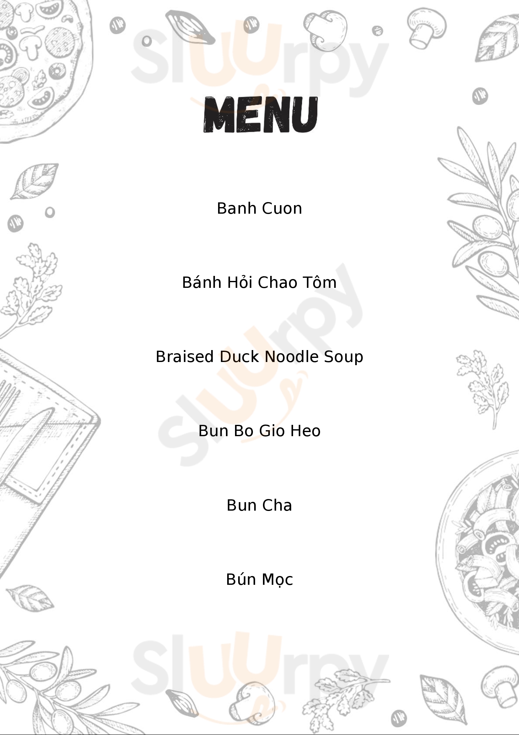 Fresh Tofu Austin Menu - 1