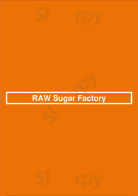 Raw Sugar Factory menu