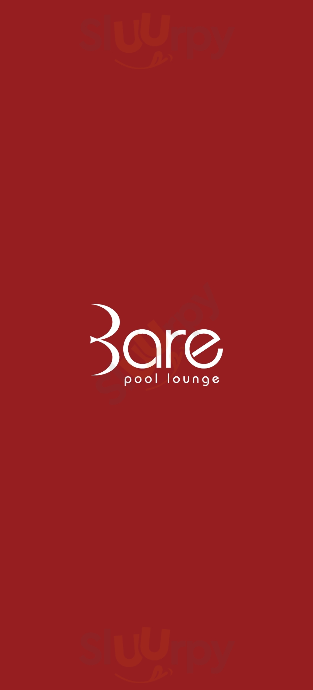 Bare Pool Lounge Las Vegas Menu - 1