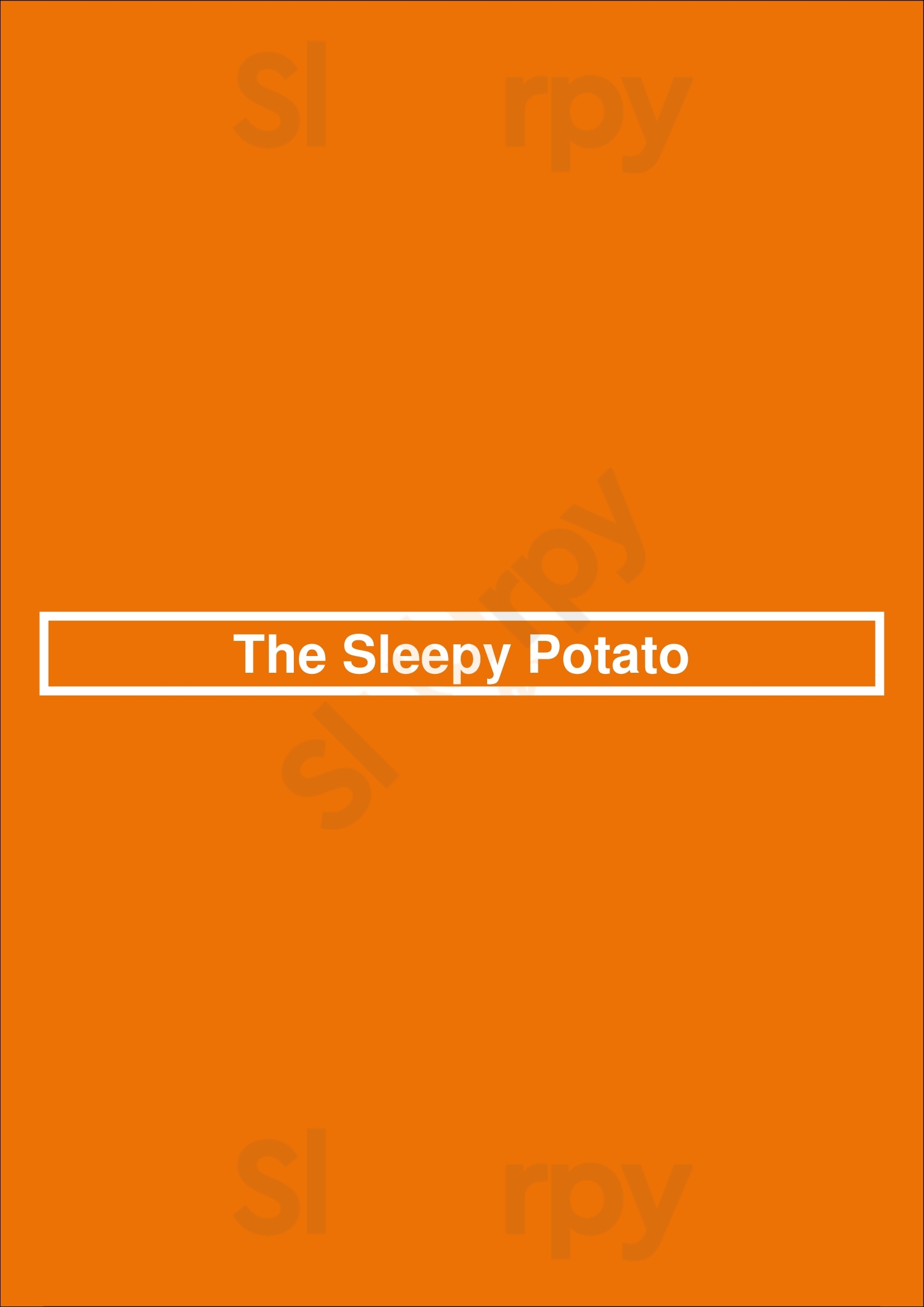 The Sleepy Potato Atlanta Menu - 1