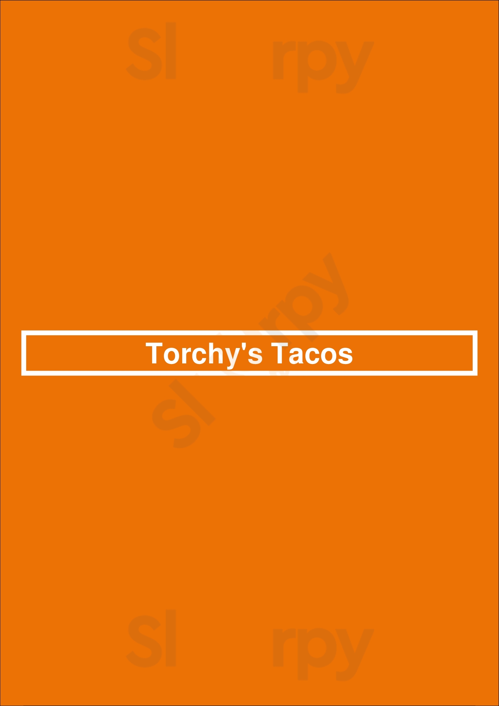 Main Menu - Torchys Tacos