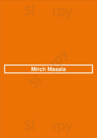 Mirch Masala menu