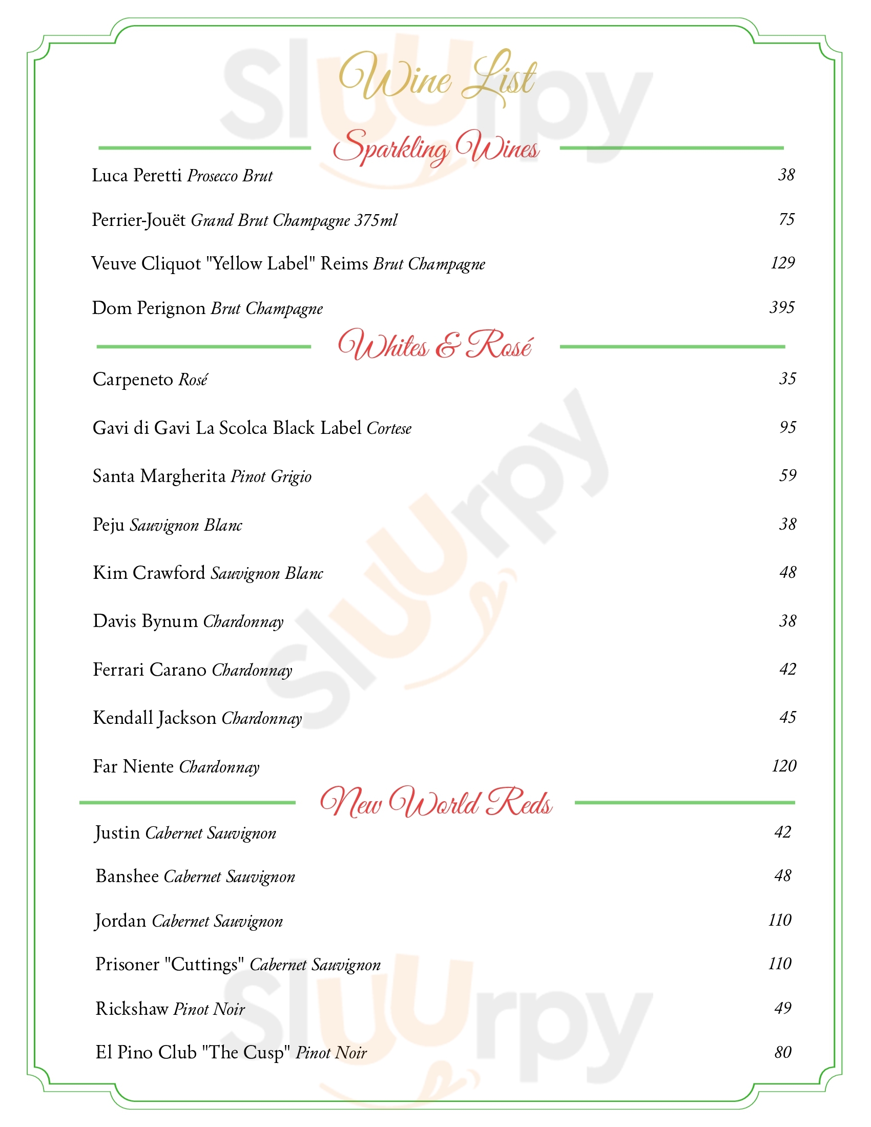 Main Menu - New York Pretzel - Mgm Underground