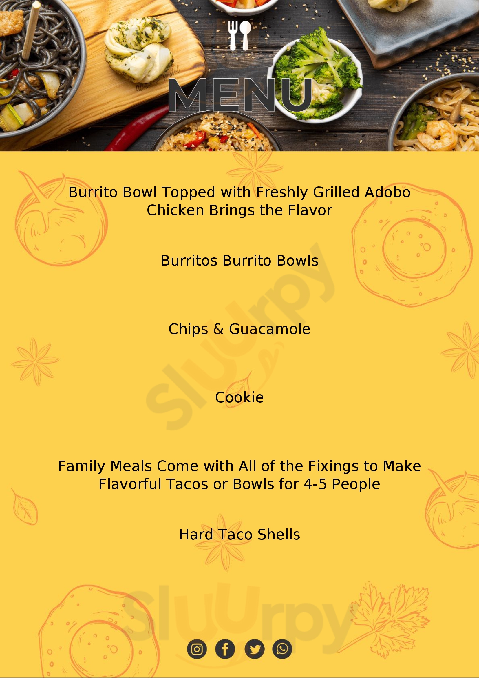 Qdoba Mexican Grill Philadelphia Menu - 1