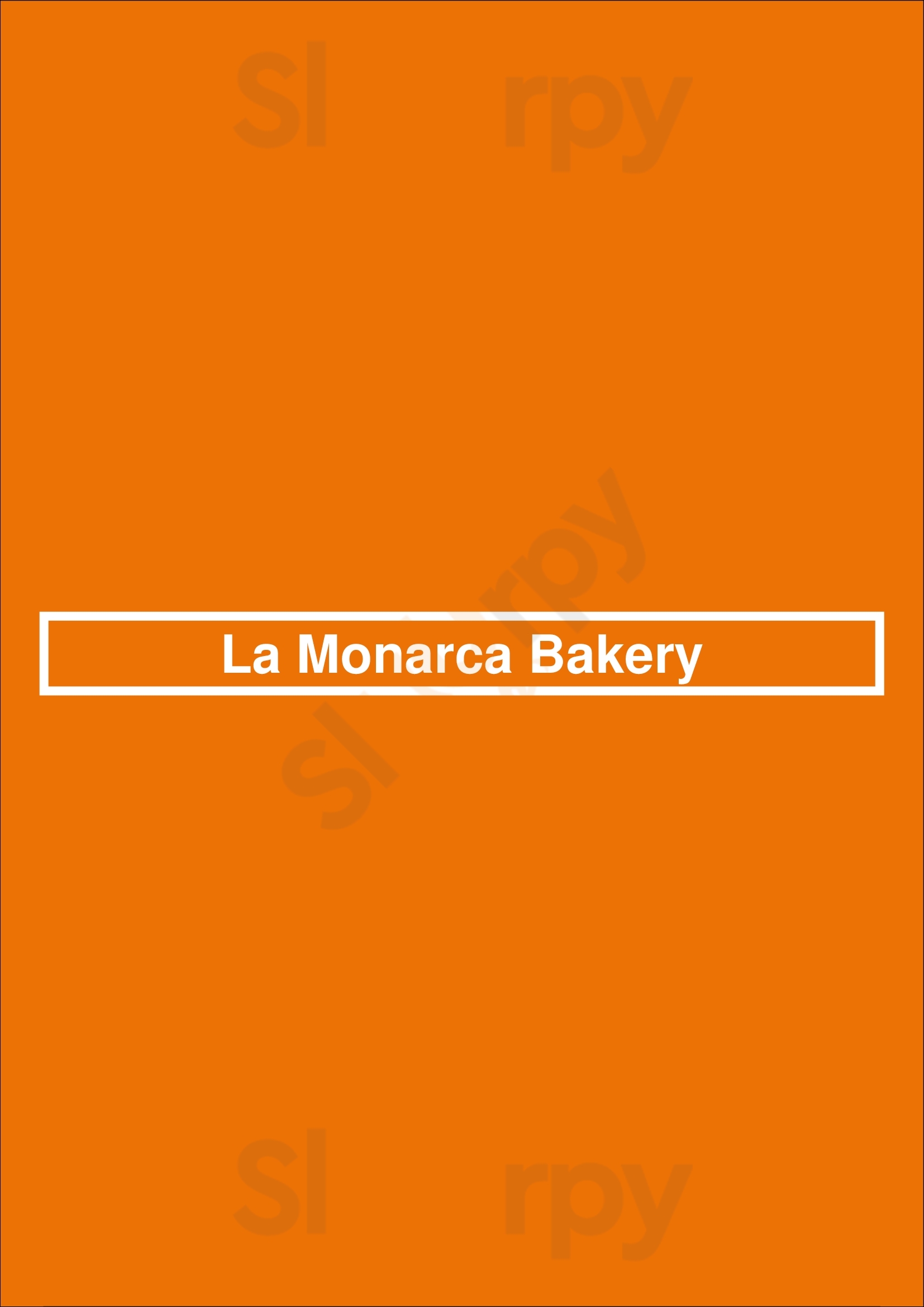 La Monarca Bakery Santa Monica Menu - 1