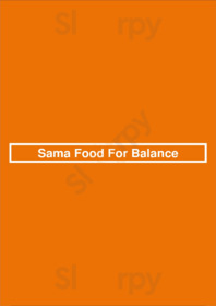 Sama Food For Balance