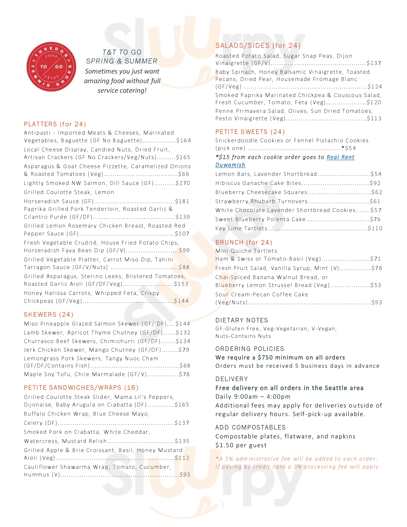 Main Menu - Davids & Co