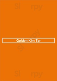 Golden Kim Tar menu