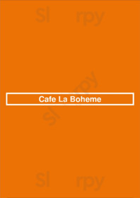 Cafe La Boheme