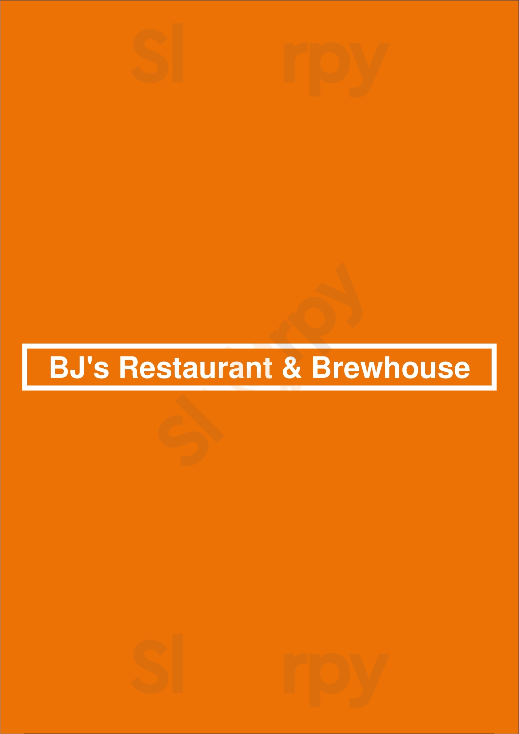 Main Menu - Bj's Restaurant & Brewhouse