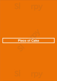 Piece Of Cake menu